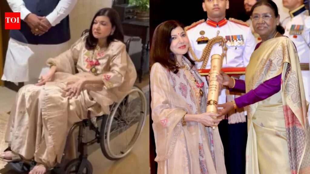 Alka Yagnik addresses well being issues after wheelchair video from Padma awards goes viral, says she is recovering effectively; thanks President Droupadi Murmu and PM Narendra Modi