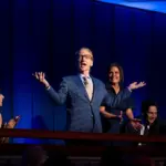 On the Kennedy Middle, a prize for Invoice Maher — and plenty of Trump jokes