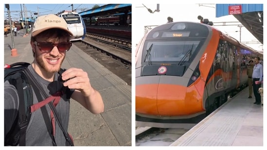 British man shares first Vande Bharat journey expertise after considering ‘India would not have high-speed trains’