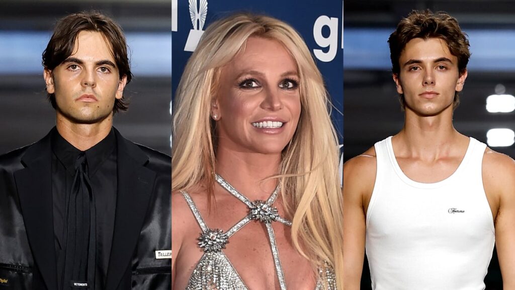 Britney Spears’ Sons Sean Preston & Jayden James Stroll the Runway at Paris Trend Week (Images)