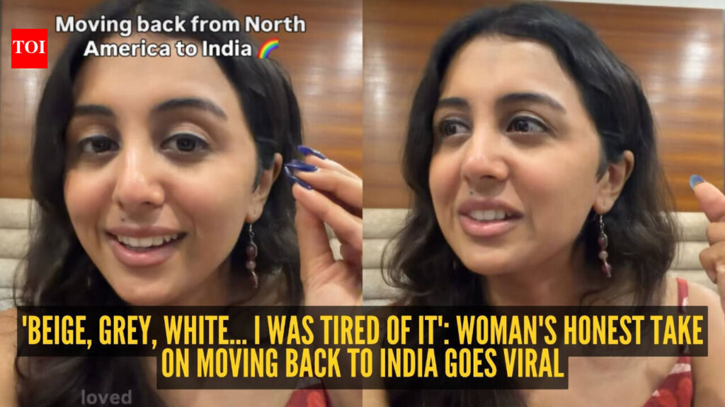 ‘Color got here again into my life’: Girl says transferring again to India after 4 years in Canada modified her life