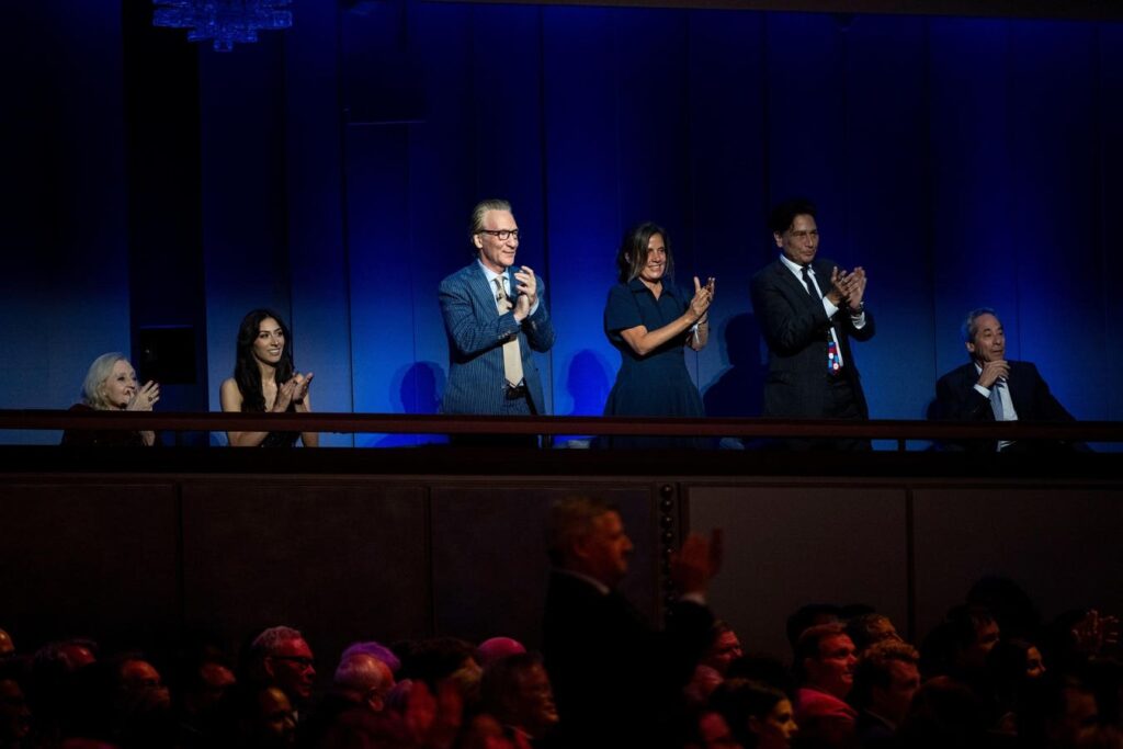 Comedians Mock Trump As Tarp Coated Kennedy Heart Hosts Mark Twain Prize