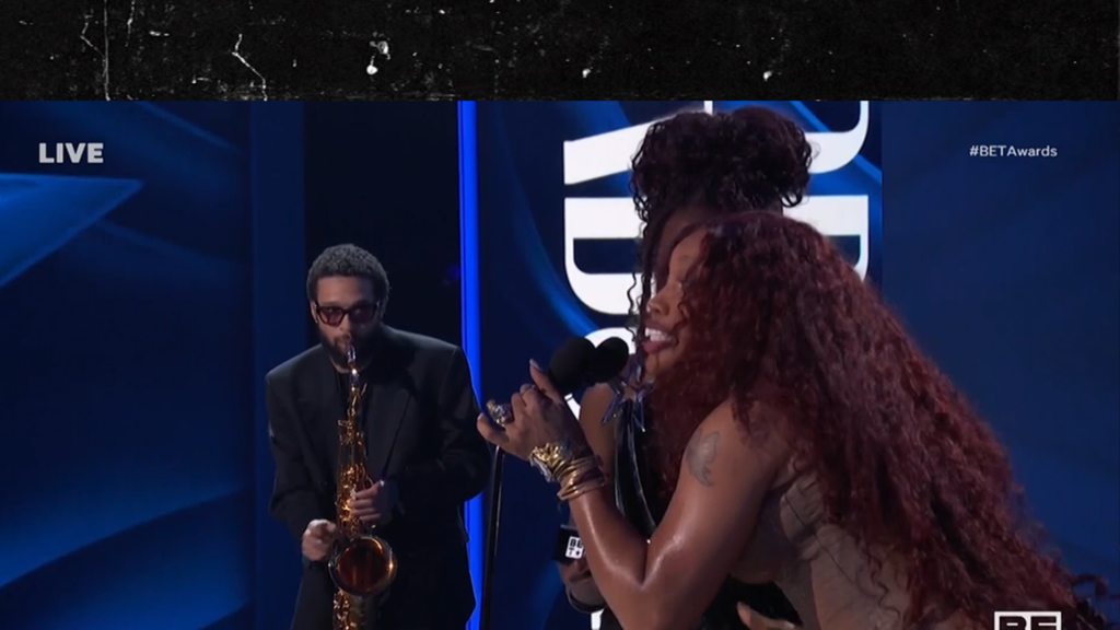 Druski Below Hearth After SZA, Doechii Performed Off Stage at BET Awards