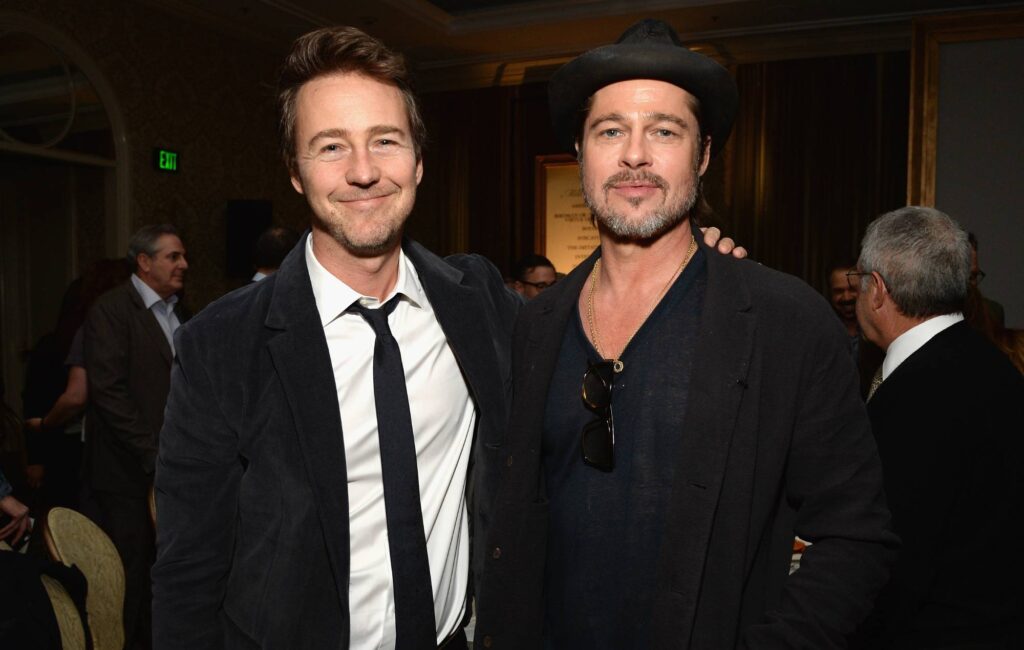 Edward Norton frolicked with Brad Pitt on the USA vs Turkey World Cup match and everybody’s making the identical joke