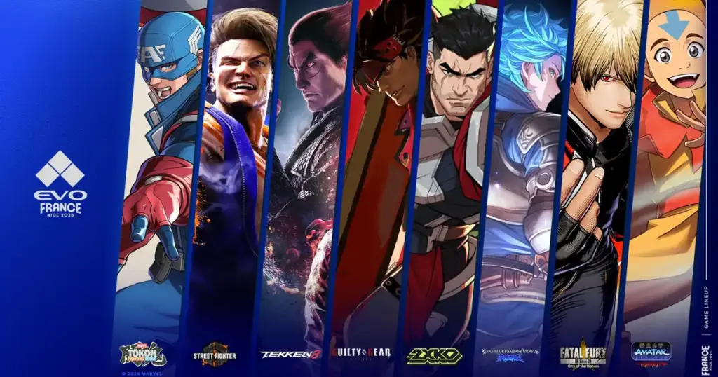 Evo France 2026 full sport lineup revealed