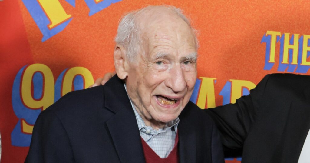Comfortable birthday, 2000 12 months Outdated Man. Mel Brooks turns 100