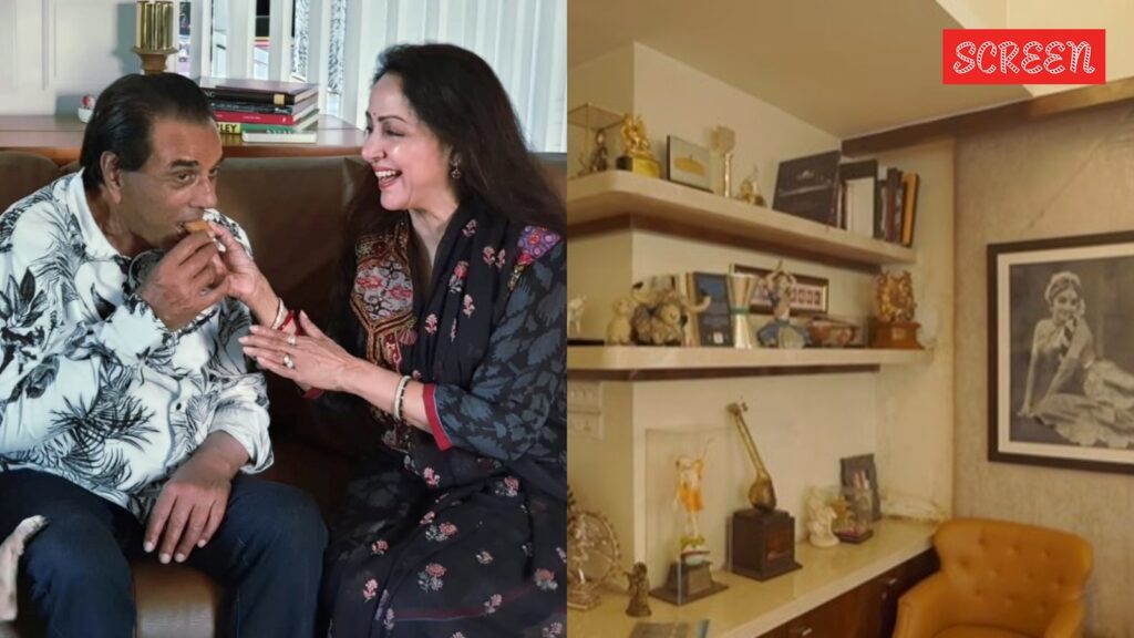 Inside Hema Malini’s house: Dharmendra photograph cushions, no-footwear dance corridor & two kitchens