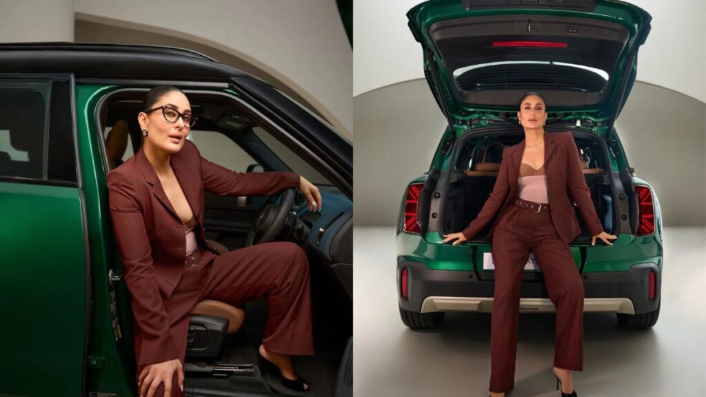 Kareena Kapoor Khan’s Pinstriped Energy Look Comes With A Corset Twist