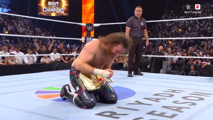 Kevin Owens Reacts To Sami Zayn’s Undisputed WWE Championship Win At WWE Evening Of Champions – Fightful | WWE Information, AEW Information, Professional Wrestling Backstage Information