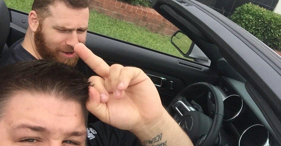 Kevin Owens leads the wrestling world’s celebration WWE champ Sami Zayn