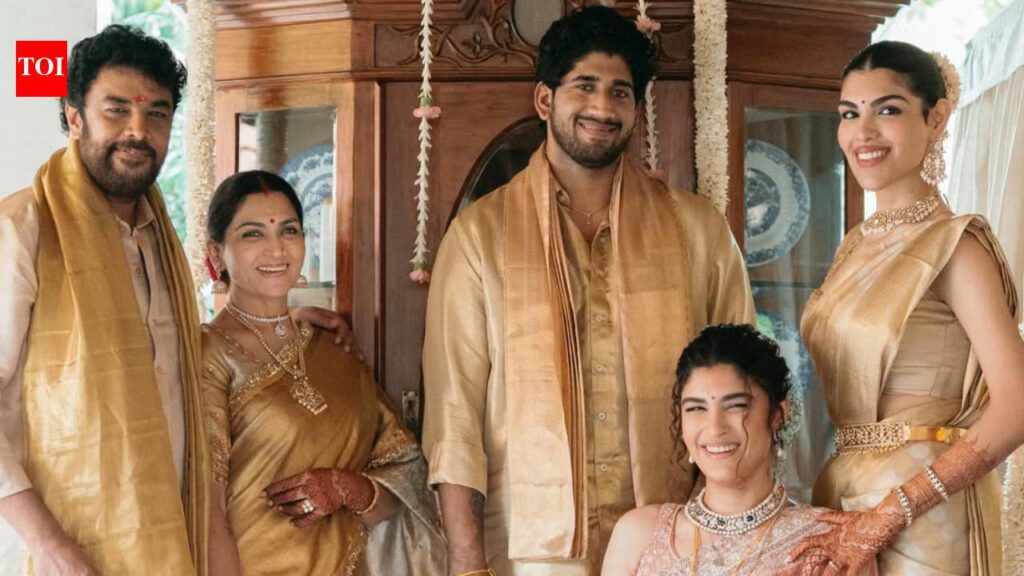 Khushbu Sundar shares first wedding ceremony footage of daughter Avantika Sundar and Shravan Sreenivasan: ‘Marriages are made in heaven’