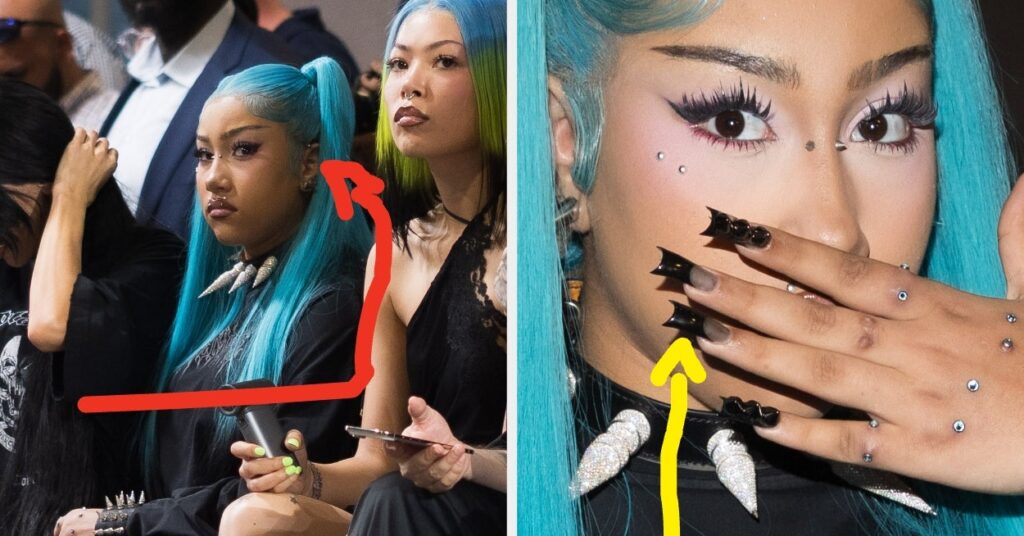 North West Debuted Stunning New Hand And Face Piercings At Paris Vogue Week