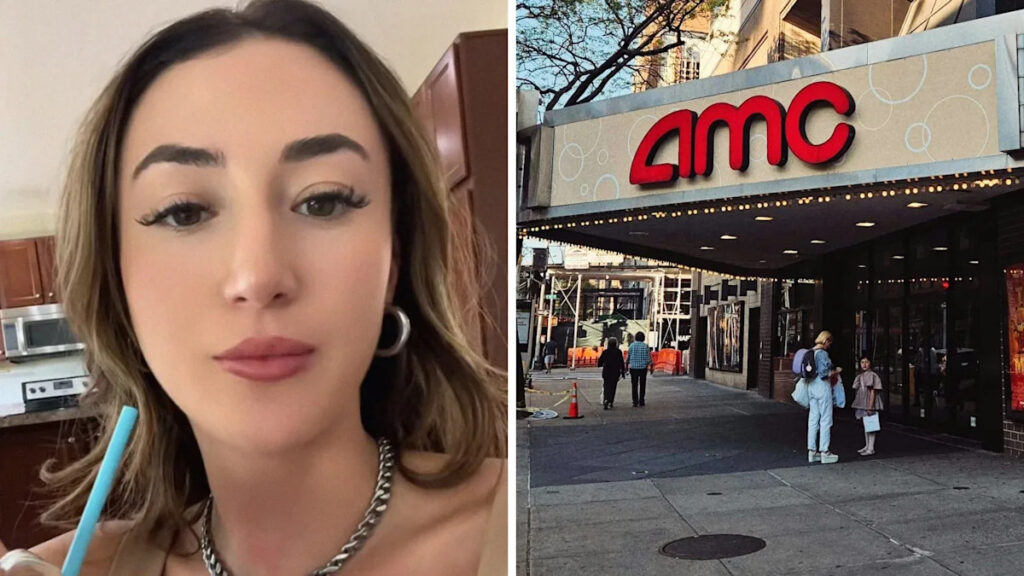 Ohio girl spends $60 on drinks and tickets at AMC theater. Then she seems on the chairs: ‘Y’all good?’