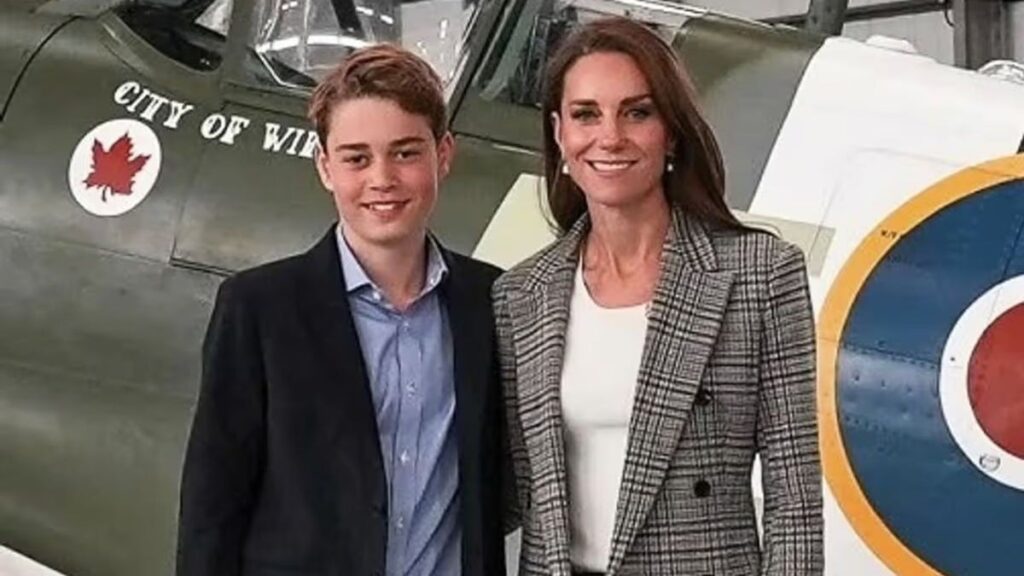 Prince George honors a generations-old Royal aviation legacy