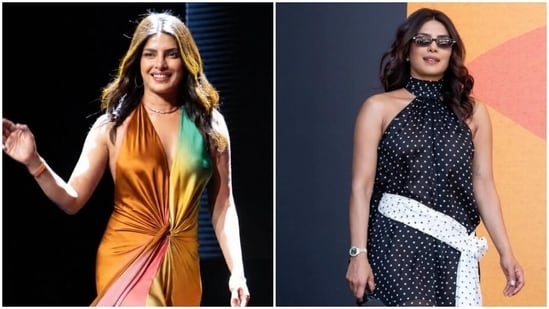 Priyanka Chopra serves ultra-elegant trend at Cannes Lions 2026 in stylish multi-coloured satin costume and polka-dot robe
