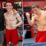 Ripped Elliot Web page bares insane abs after getting ‘hooked’ on boxing