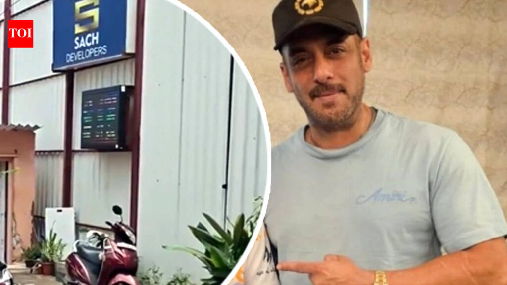 Salman Khan to start development on new Bandra residence; movies of sea-facing plot go viral – WATCH