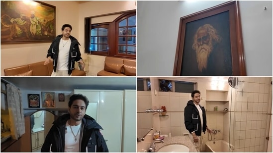 Step inside Gaurav Khanna’s Kanpur dwelling with Rabindranath portray made by his dad, classic bathtub, desi walk-in closet
