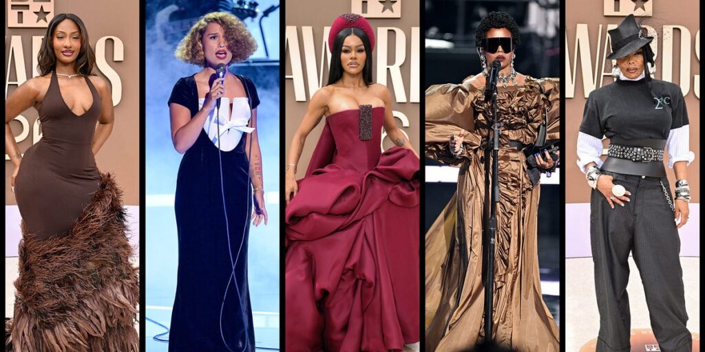 The 11 Greatest-Dressed Stars on the 2026 BET Awards