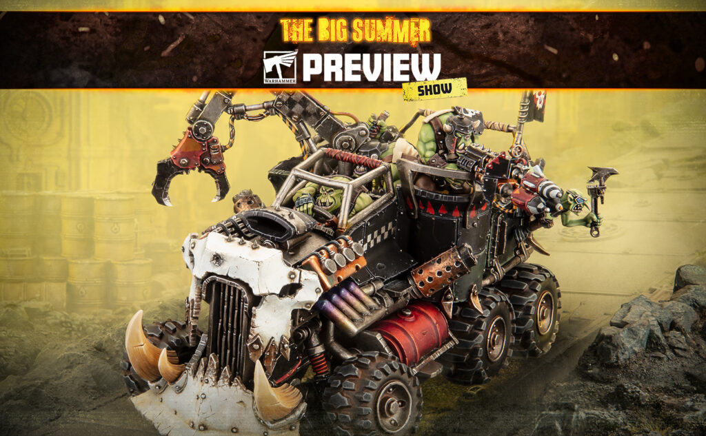 The Large Summer season Preview – New Ork miniatures and codex are coming