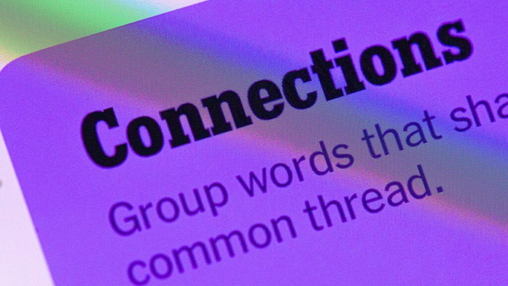 At the moment's NYT Connections Hints, Solutions for June 27 #1112