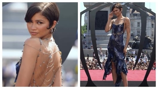 Zendaya dazzles in dreamiest archival costume with spiderweb chains, whimsical charms for Spider-Man Model New Day tour