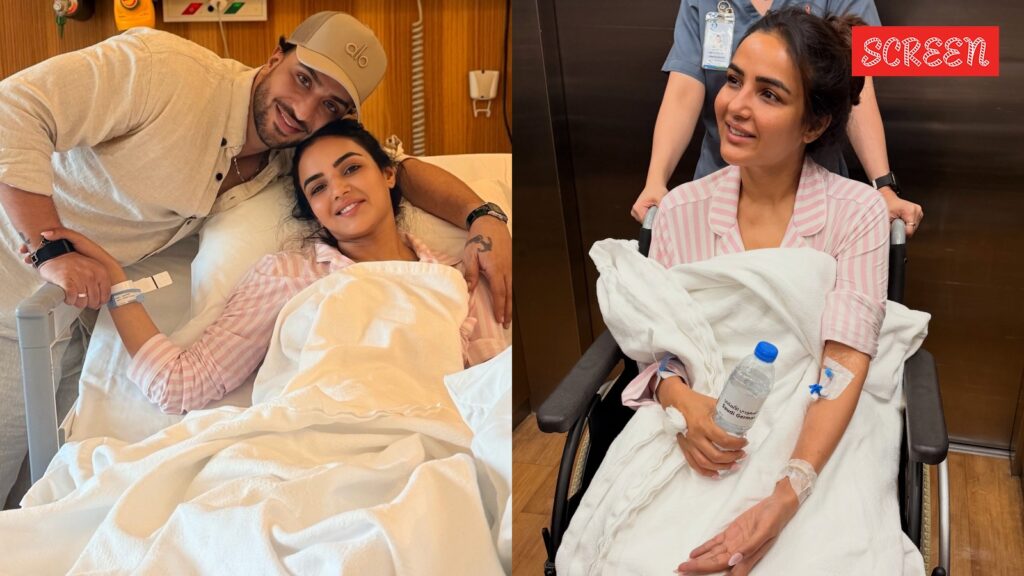 ‘Not out of hazard’: Jasmin Bhasin shares well being replace after terminal ileitis analysis in Dubai