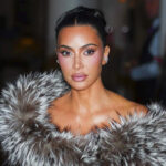 Kim Kardashian, 45, Fashions Barely-There Animal Print Lingerie With a Tiny Thong