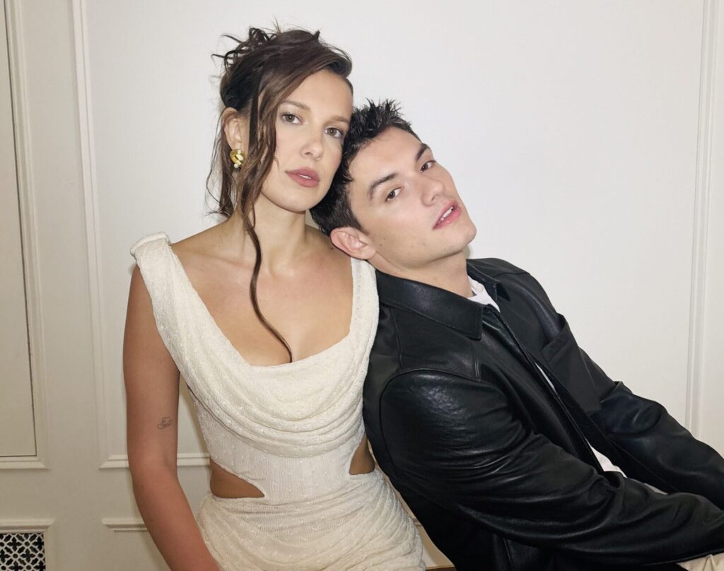 Millie Bobby Brown and Louis Partridge Get Bizarre