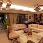 Step inside Shreyas and Deepti Talpade’s lavish dwelling that includes a picket swing, heat lighting and a large lounge
