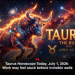 Taurus Horoscope Immediately, July 1, 2026: Work could really feel caught behind invisible partitions